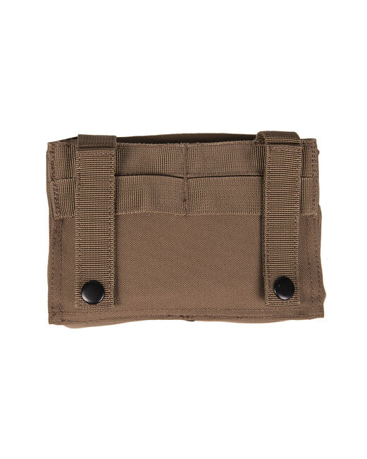 Mil-Tec Fondina piccola laser cut Molle orizzontale, Coyote scuro