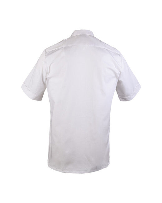 Mil-Tec camicia di servizio a maniche corte, bianca