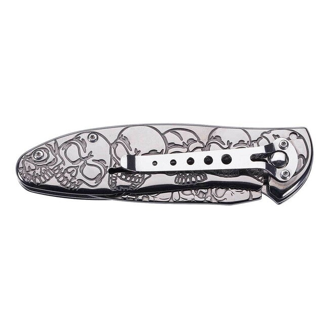 Herbertz Coltello 8,3 cm, motivo a teschio