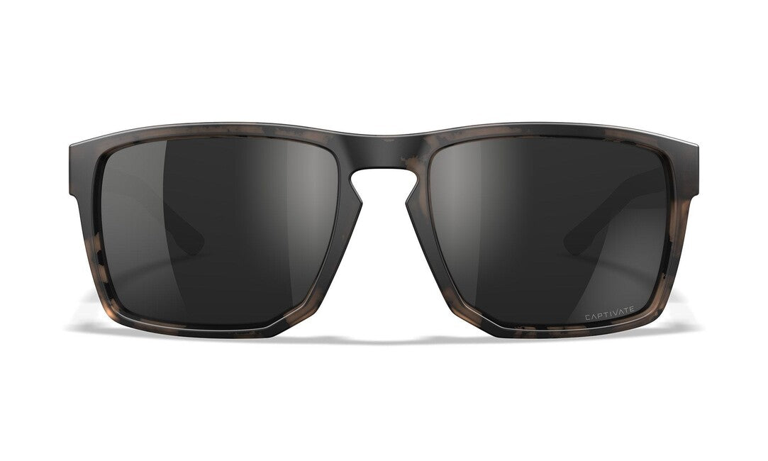 WileyX Apex occhiali da sole captivate polarized black mirror/ matte tortoise brown