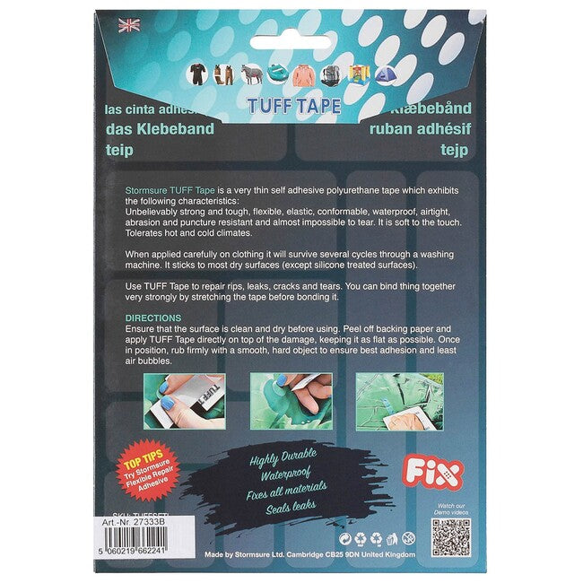 Stormsure TUFF Tape set di patch da 12 pezzi