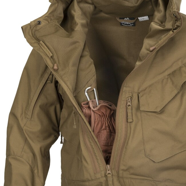 Helikon-Tex PILGRIM giacca a vento, marrone terra / nera A