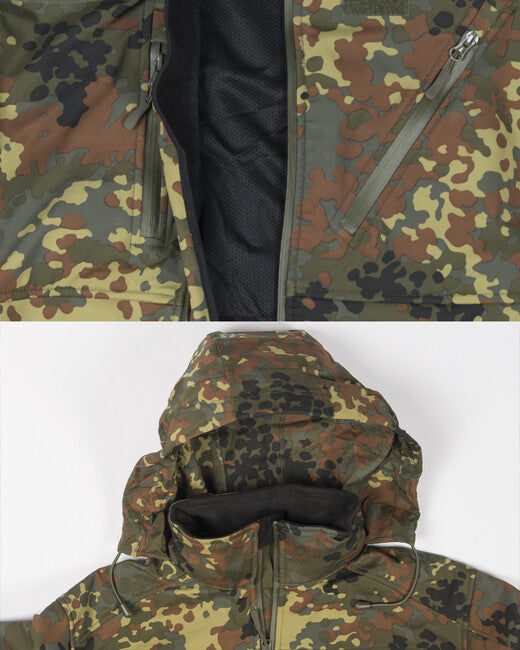 Mil-Tec SCU 14 giacca Softshell, flecktarn