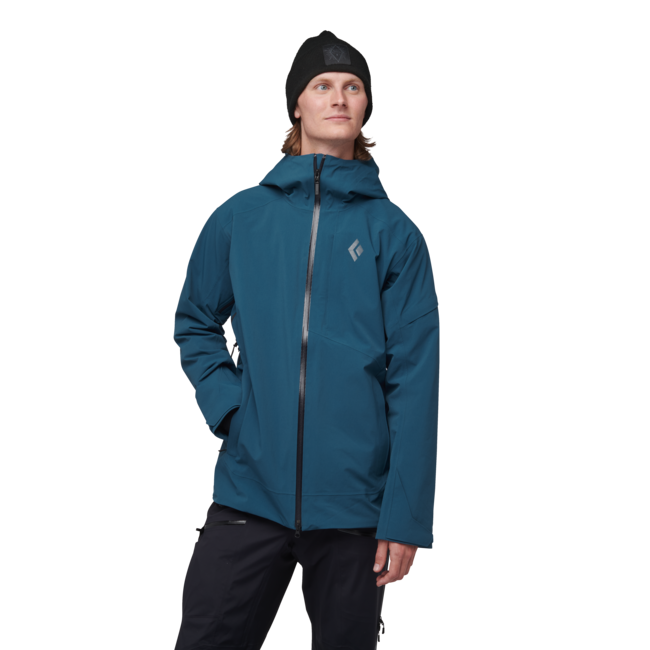 Black Diamond Recon Insulated Shell giacca impermeabile da uomo, azurite