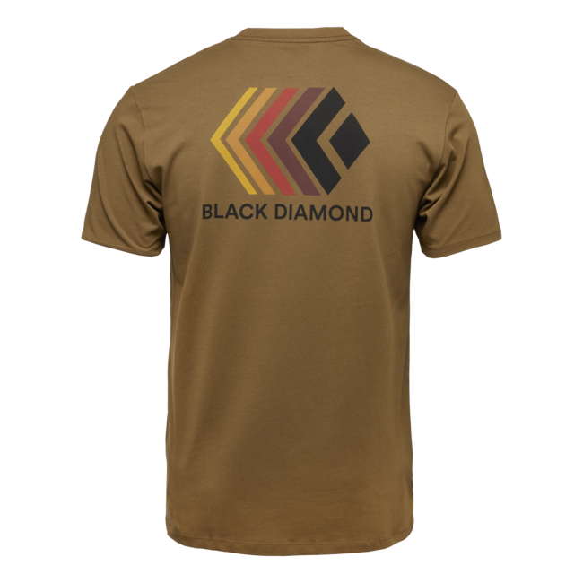 Black Diamond Maglietta da uomo a maniche corte sbiadita, curry scuro