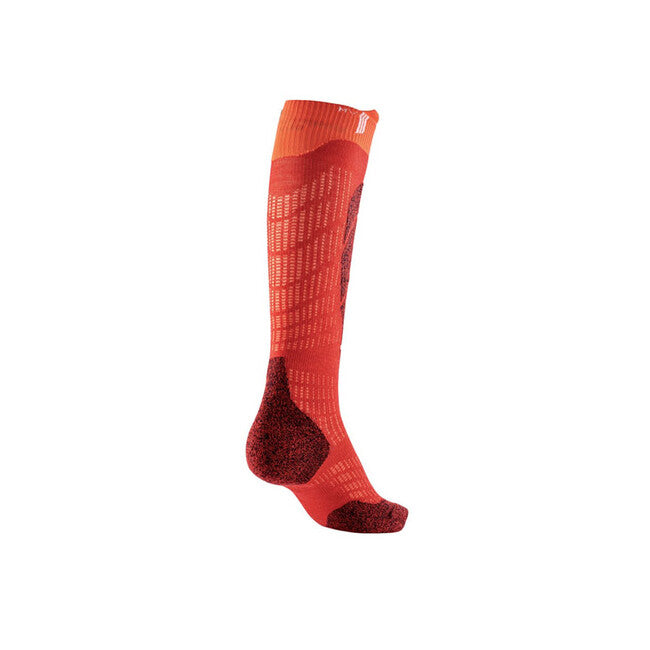 Sidas Ski Merino calzini kids, rosso/arancio