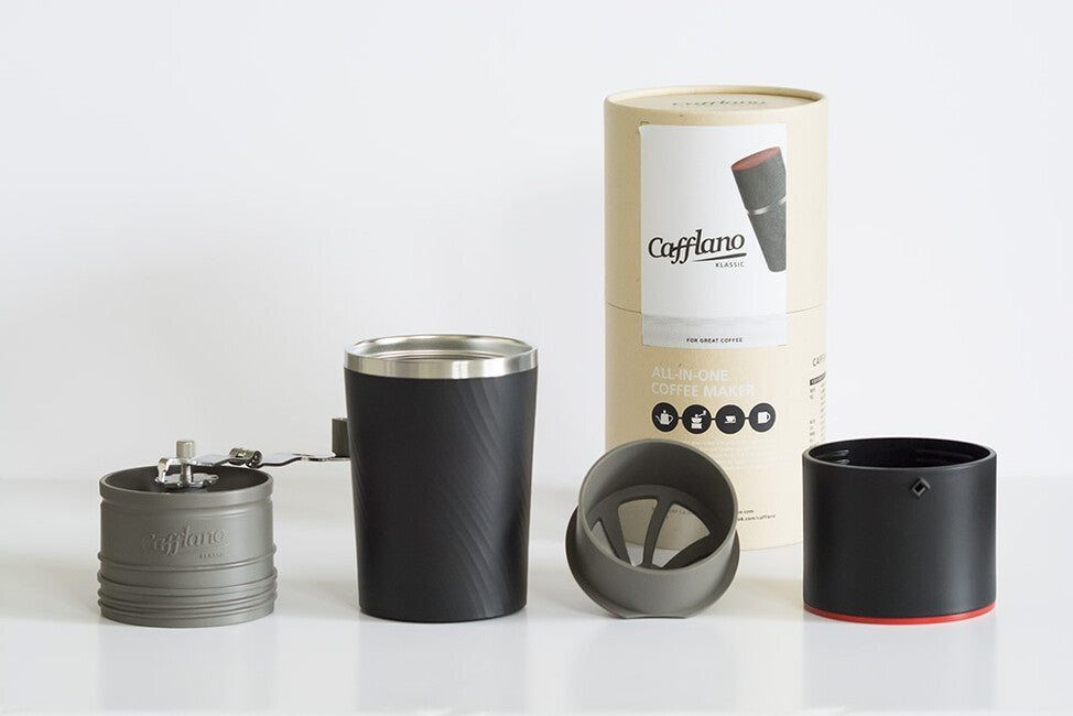 Cafflano Klassic macchina da caffé, nera