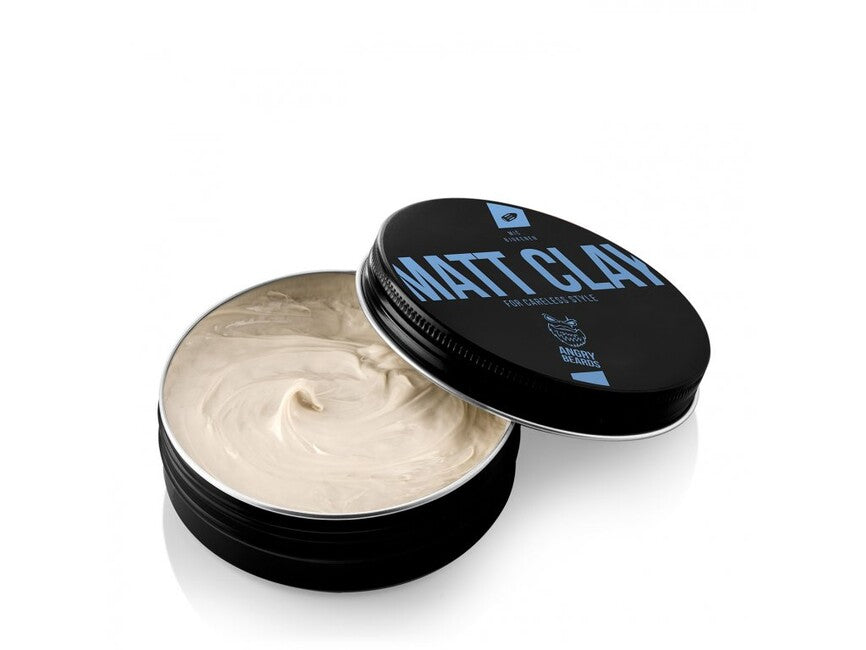 ANGRY BEARDS White Hair Clay Mitch Bjukenen 100g