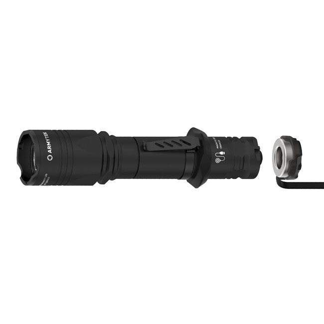 ArmyTek Dobermann Pro torcia tascabile 1400 lm potenza della batteria 114 g, bianchi