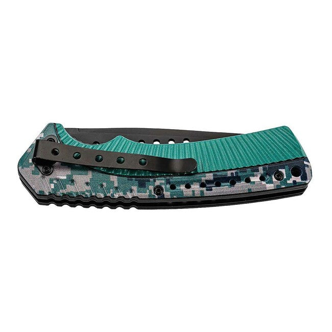 Herbertz 8,7 cm coltello plastica, camo digitale