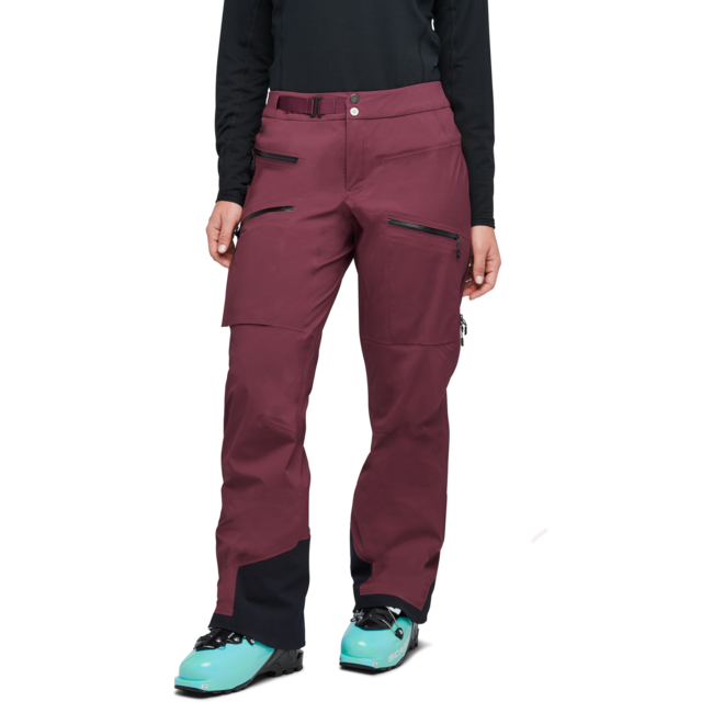 Black Diamond Recon Lt Stretch pantaloni da donna, mora
