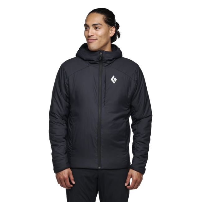 Black Diamond First Light Stretch felpa da uomo, nera