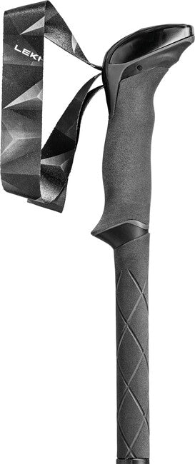 Leki Makalu FX Carbon AS bastoncini da trekking 110 - 130 cm, antracite chiaro-rosso-nero