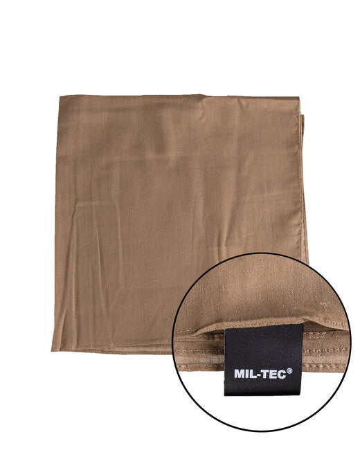 Mil-Tec Sciarpa quadrata 55x55 cm, Coyote