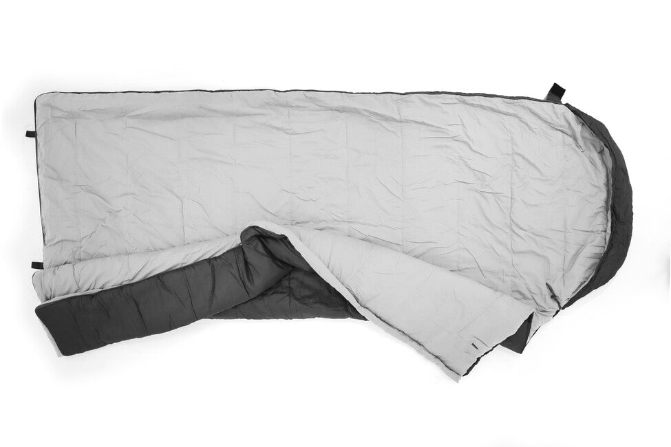 Origin Outdoors Cosy sacco a pelo rettangolare, antracite destra