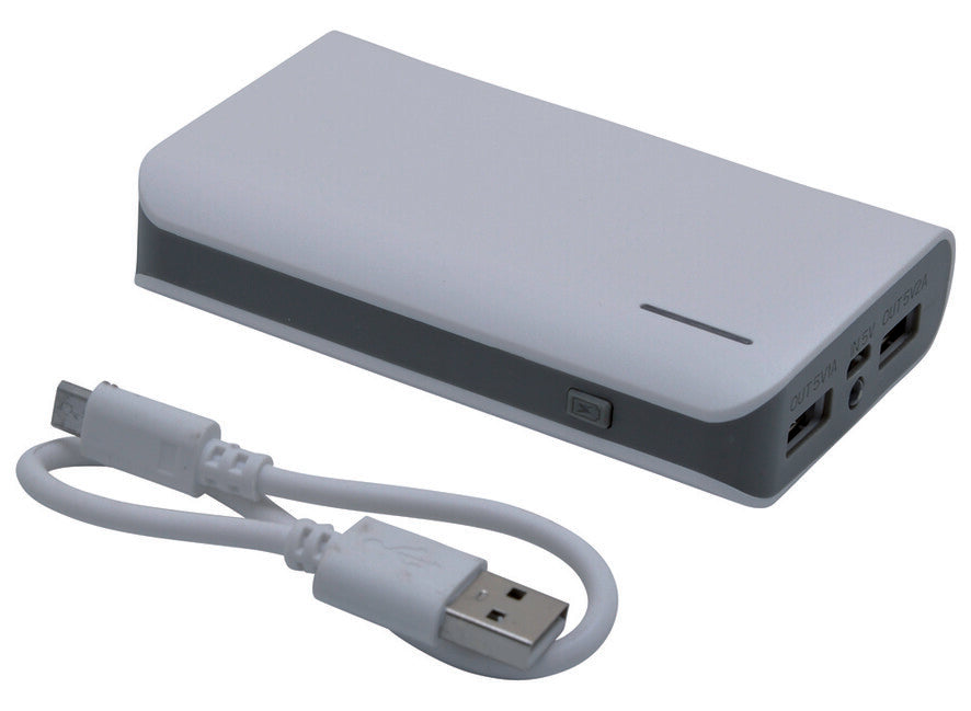Baladeo PLR904 powerbank S6600 2xUSB, bianco