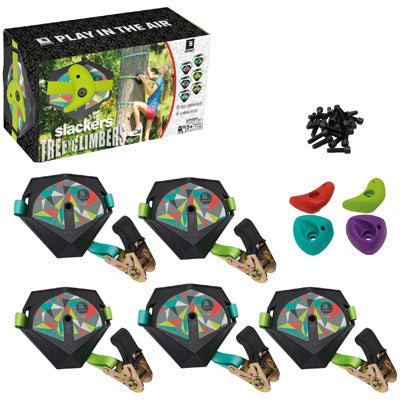 Slackers Ninja Treeclimbers kit di arrampicata sugli alberi