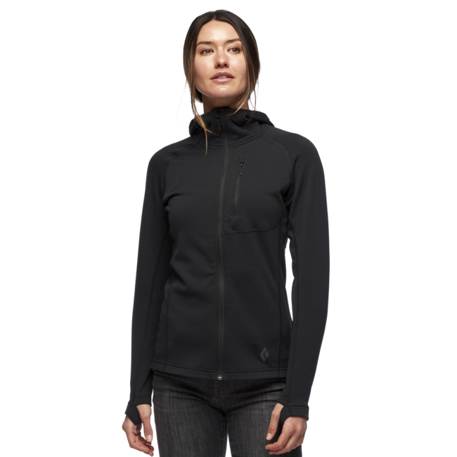Black Diamond Coefficient felpa da uomo, nera