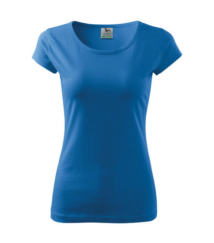 Malfini Pure maglietta da donna, azzurro, 150g/m2