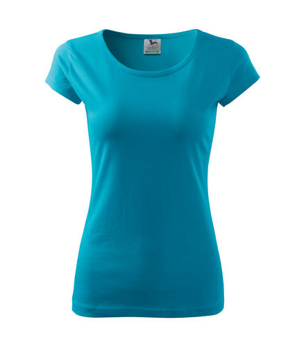Malfini Pure maglietta da donna, turchese, 150g/m2