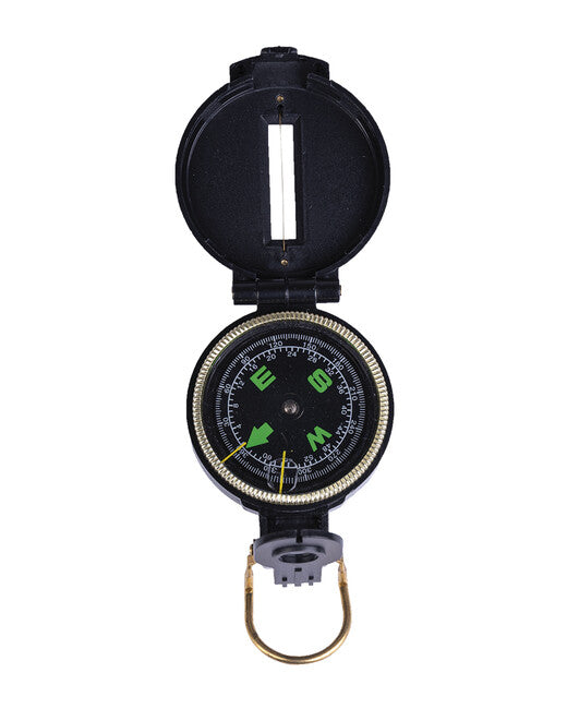 Mil-Tec Scout bussola plastica, nera