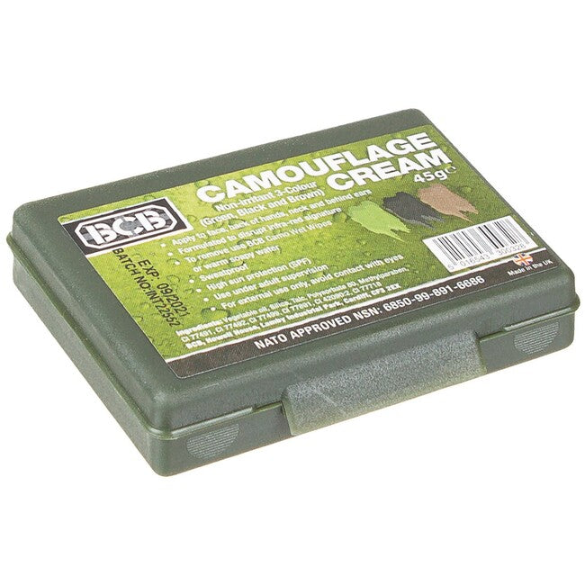MFH gb vernice mimetica per il viso 45 g, 3 colori, con specchio