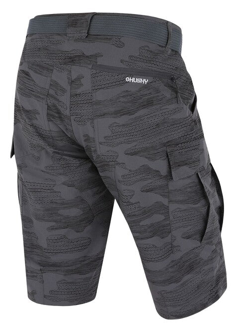 Husky Kalfer pantaloncini funzionali da uomo, grigio scuro