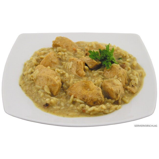 MFH Pollo al curry con riso, 400 g