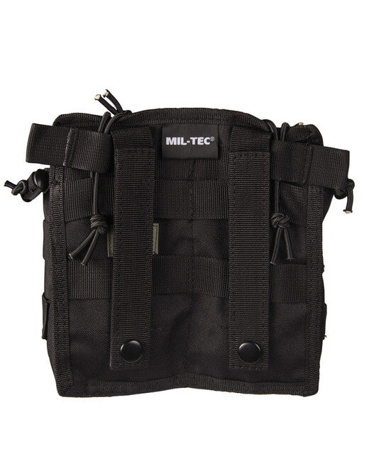 Mil-Tec Custodia per caricatore doppio M4/M16, nero