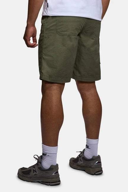 Vintage Industries Worker pantaloncini cargo, olive drab