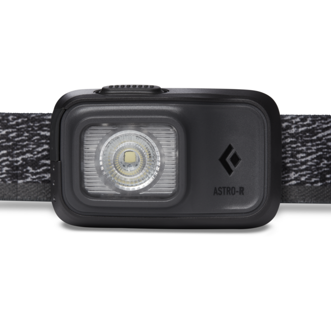 Black Diamond Astro 300-R lampada frontale, grafite