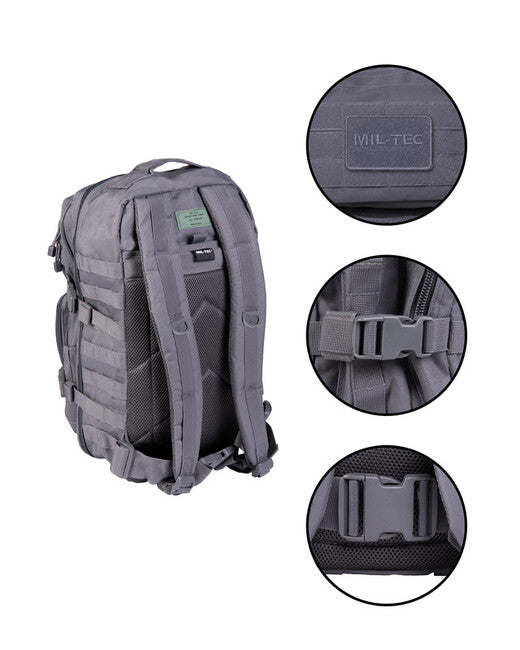 Mil-Tec Assault II zaino, grigio urbano