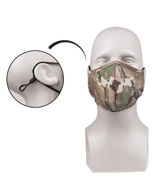Mil-Tec Protective Face Mask, Multitarn