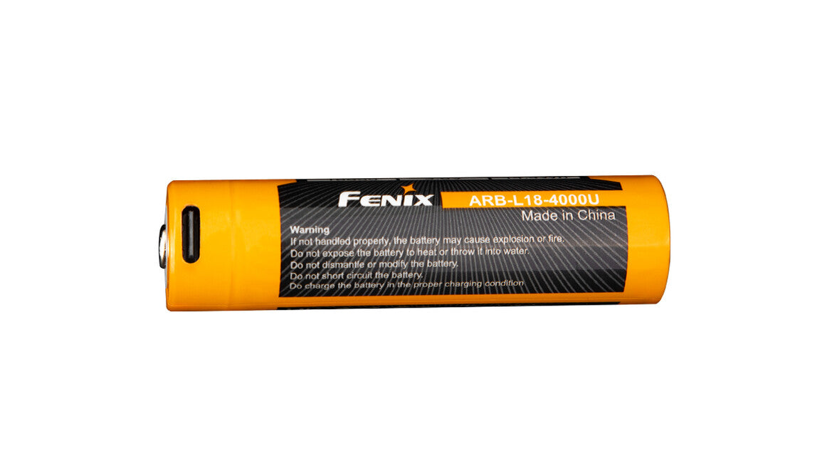 Fenix 18650 batteria ricaricabile usb-c 4000 mAh (Li-Ion)