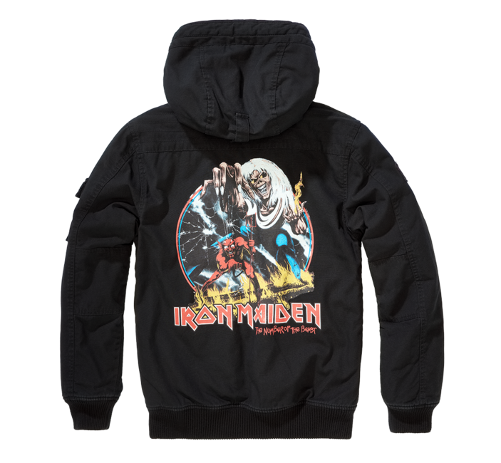 Brandit Iron Maiden Bronx, nero