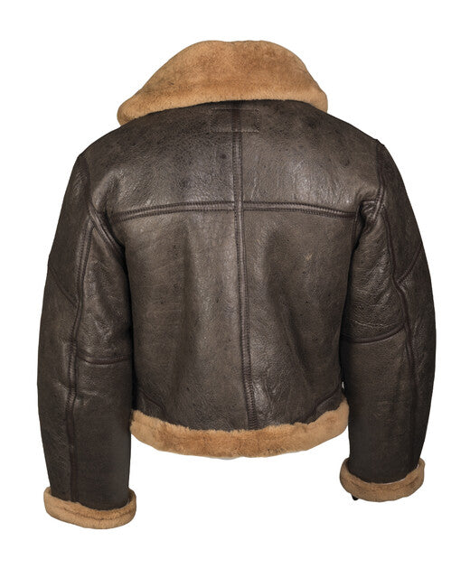 Mil-Tec Bomber britannico in pelle d'agnello raf