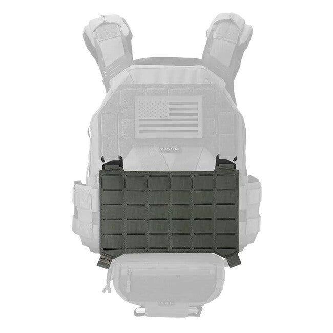 Agilite Placard MOLLE pannello, verde ranger