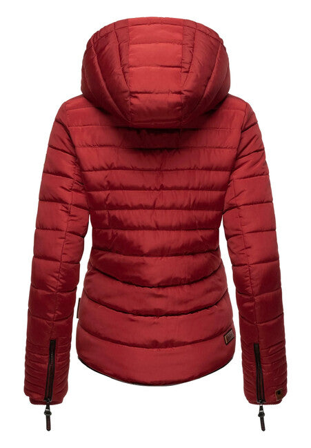 Marikoo Amber giacca invernale con cappuccio, rossa sangue