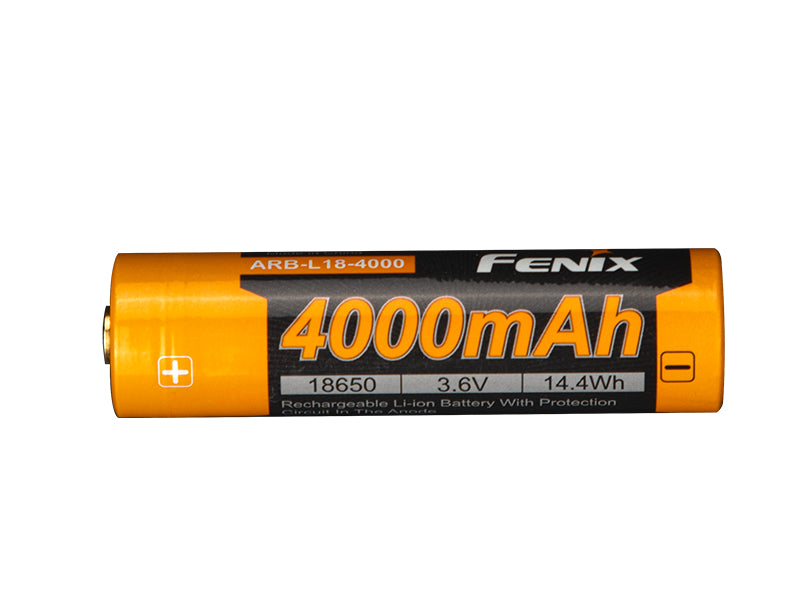 Fenix Rechargeable Battery 18650 4000 mAh (Li-Ion)