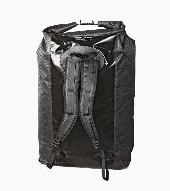 BasicNature Duffelbag zaino impermeabile per il trasporto pesante e l'avventura 180 L, nero