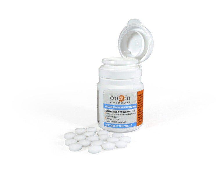 Origin Outdoors Disinfezione dell'acqua 100 compresse wk 1t