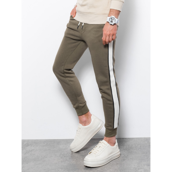 Ombre Men's Sweatpants P865, Olive