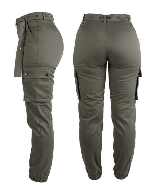 Mil-Tec pantaloni da donna dell'esercito, oliva