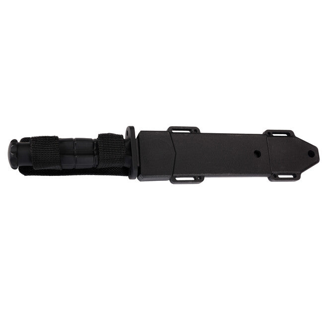 Herbertz Drop Point coltello da cintura, plastica nera