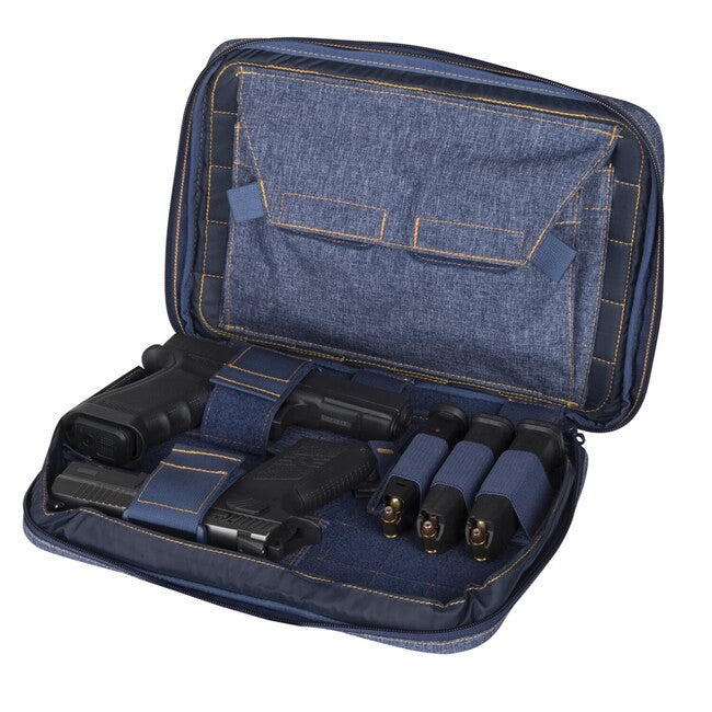 Helikon-Tex Borsa per 2 pistole - Nylon - nero-grigio melange