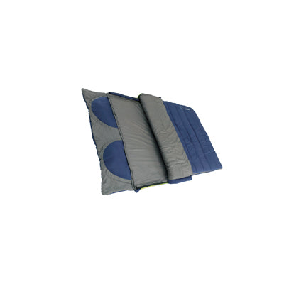 Outwell Contour Lux Double sacco a pelo, cerniera a sinistra