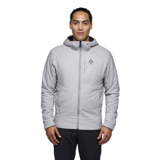 Black Diamond First Light Stretch felpa da uomo, peltro