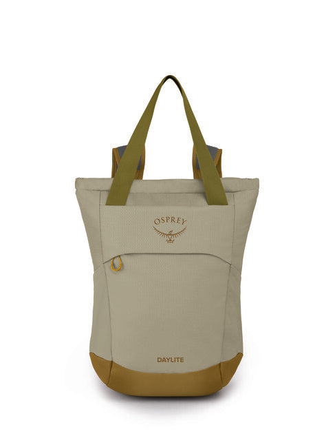 Osprey Daylite tote pack, meadow gray/histosol brown