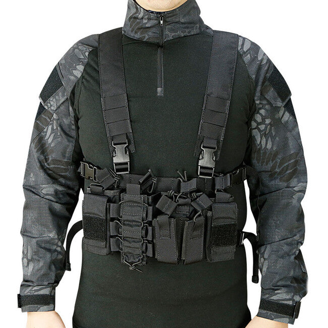 DRAGOWA Tactical D3 chest rig, nero
