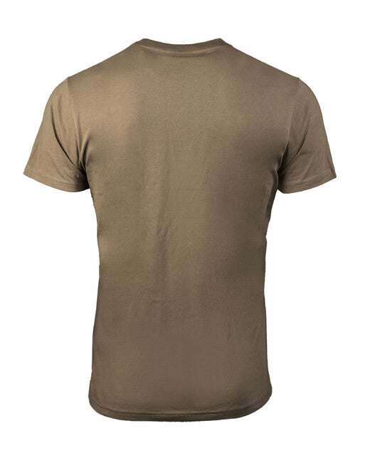 Mil-Tec Maglietta a maniche corte US Style, marrone Coyote
